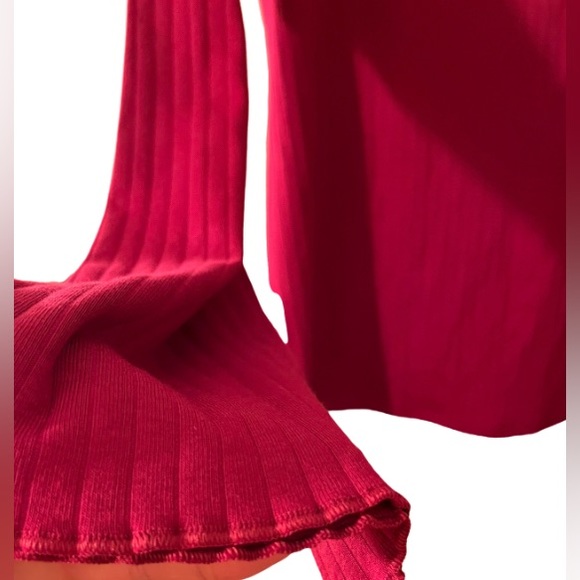 GAP square neck ribbed top - size M tall - Picture 3 of 8